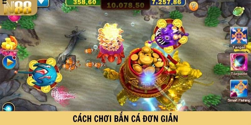 Cách chơi bắn cá đơn giản