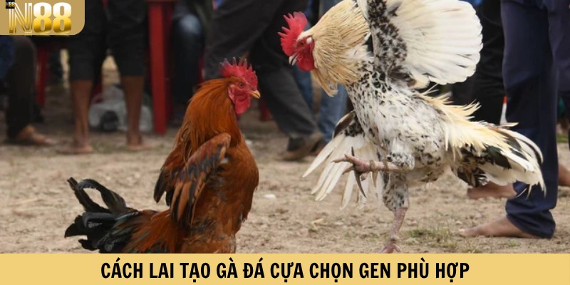 Cách lai tạo gà đá cựa chọn gen phù hợp