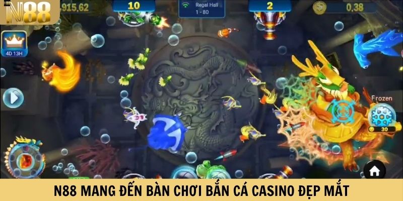 N88 mang đến bàn chơi bắn cá casino đẹp mắt