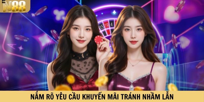 Nắm rõ yêu cầu khuyến mãi tránh nhầm lẫn