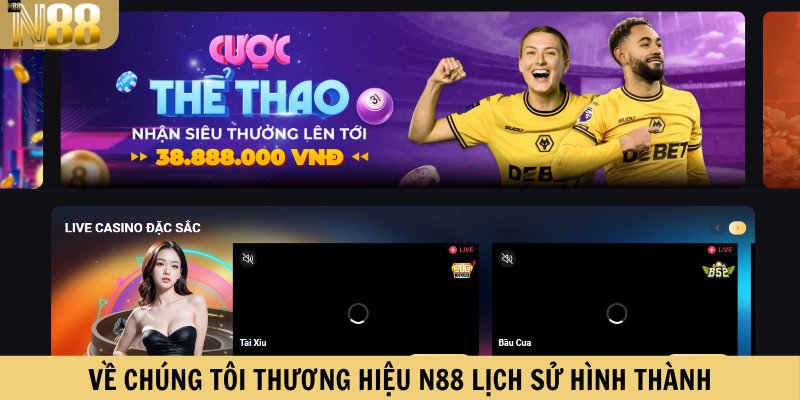 Về chúng tôi thương hiệu N88 lịch sử hình thành