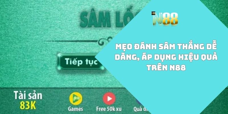 mẹo đánh Sâm thắng