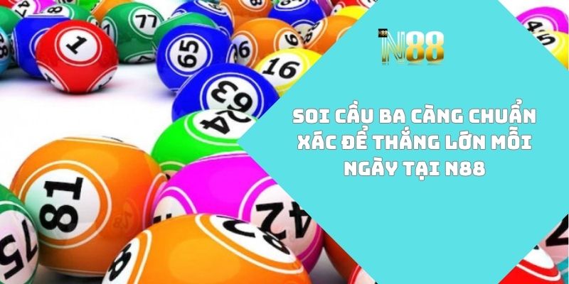 Soi cầu ba càng